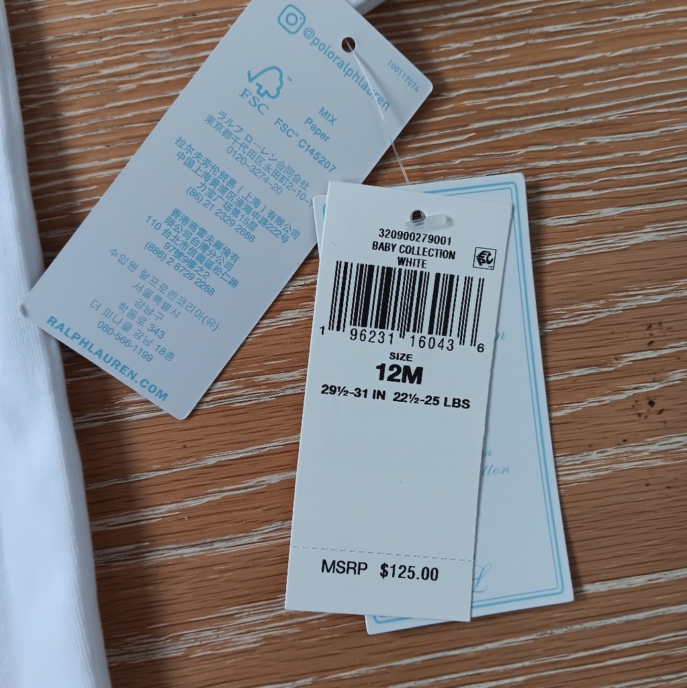 Ralph Lauren Baby Pajama - Picture 2 of 6